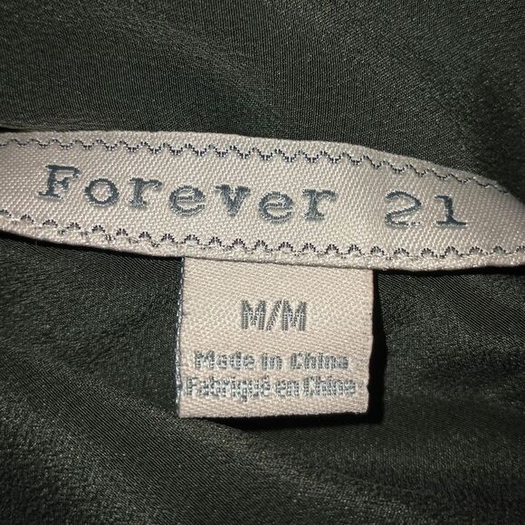 Forever 21 Green Dolman Sleeve Sheath Dress Sz.M EUC - Picture 6 of 7